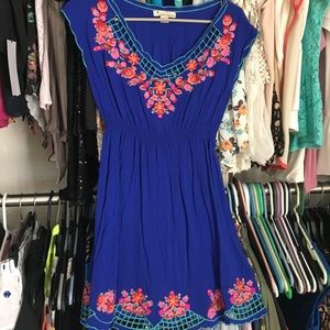 Beautiful royal blue midi